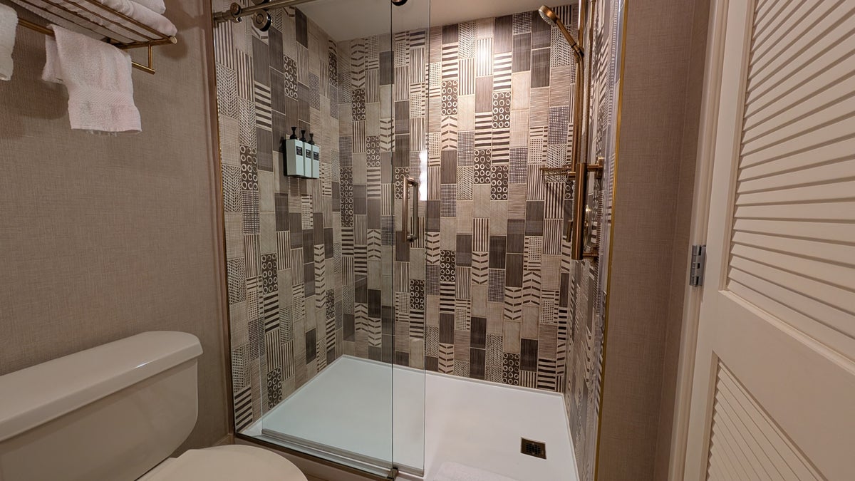 Rio Hotel Casino suite bathroom shower