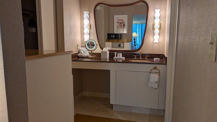 Rio Hotel Casino suite bathroom vanity Rio Hotel Casino suite bathroom vanity