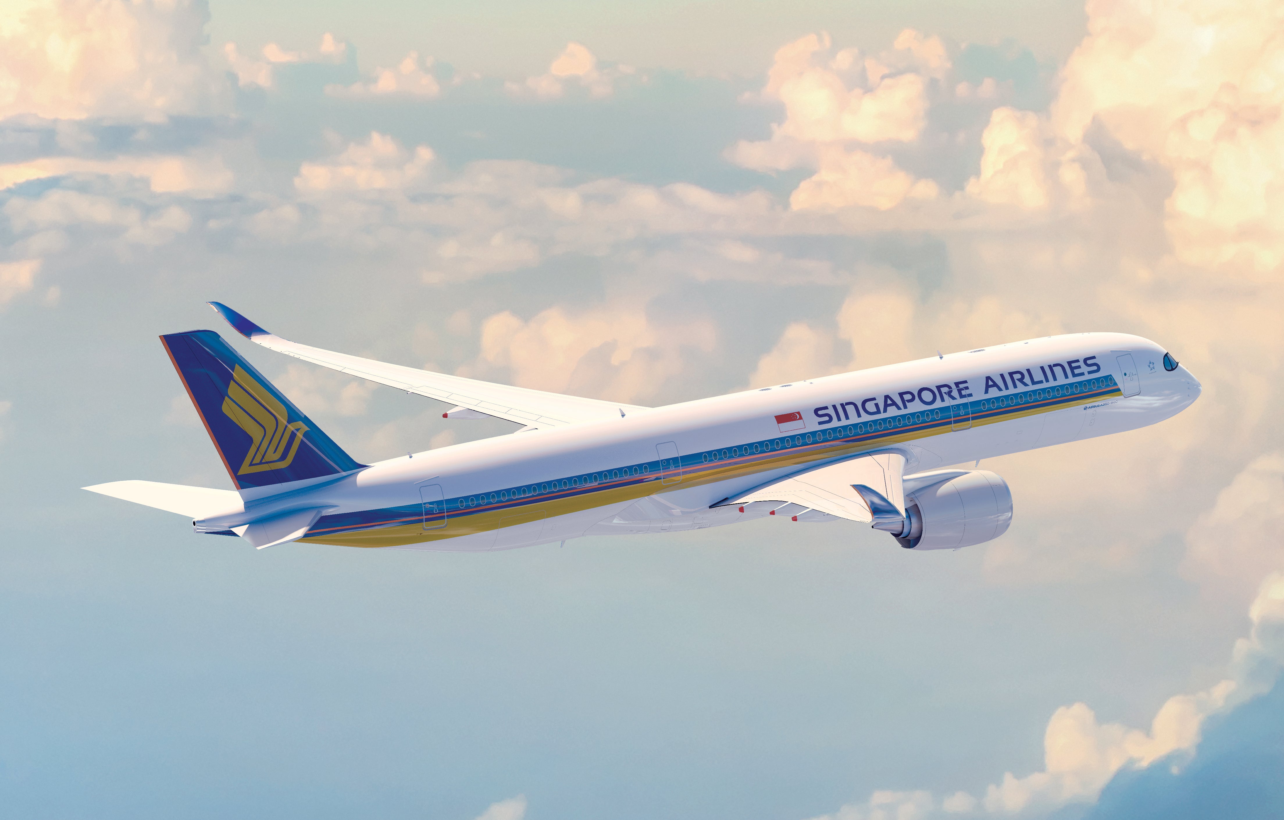 航空機・ヘリコプター Singapore Airlines Airbus A350 1/160 航空機