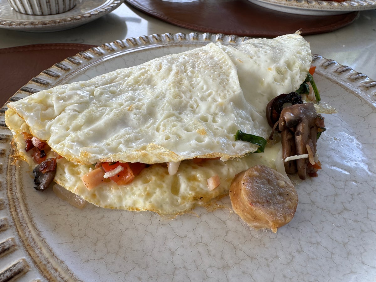 St. Regis Kanai Chaya Omelette