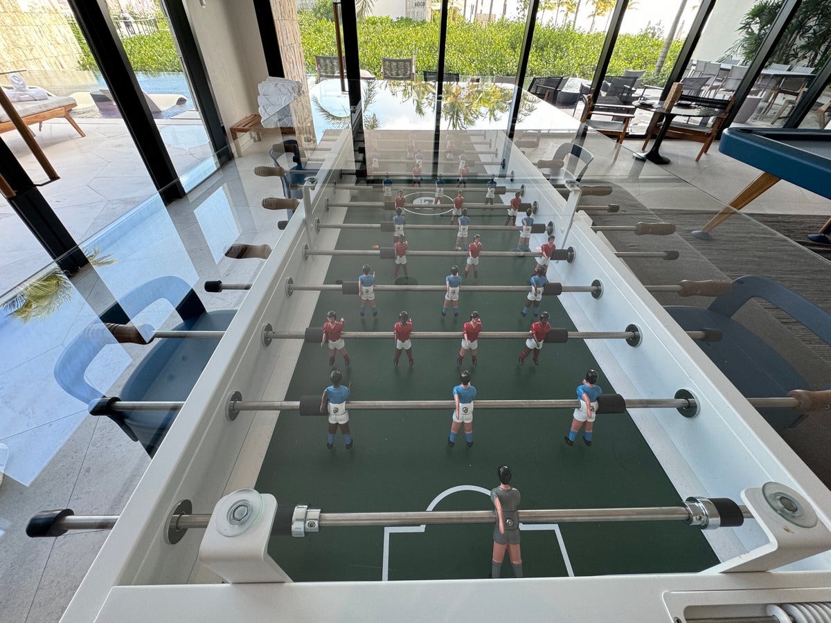 St. Regis Kanai Jacks Club foosball 1