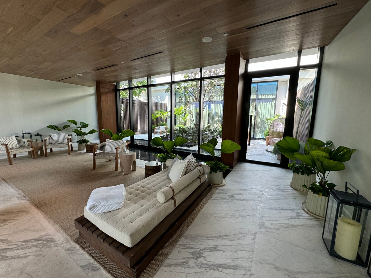 St. Regis Kanai Spa Waiting Area