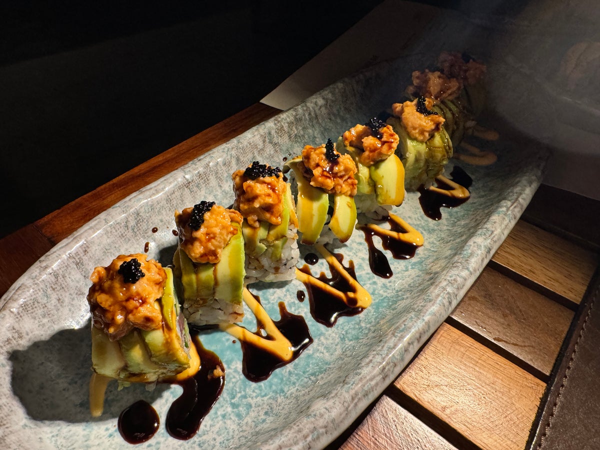 St. Regis Kanai sushi