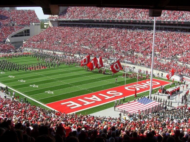 THE Ohio State University football game THE Ohio State University football game
