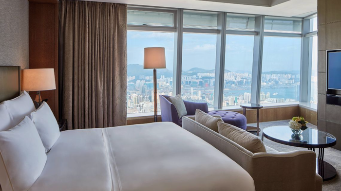 Chase Luxury Hotel Resorts Collection The Ritz Carlton Hong Kong sea view room