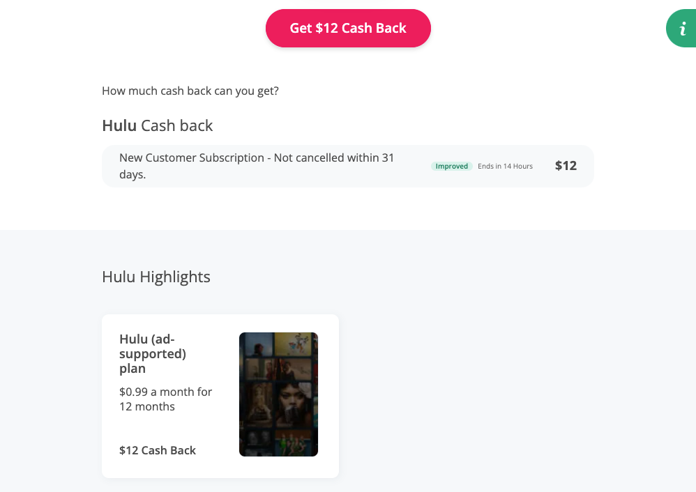 [Black Friday Deal] Hulu for 99 Cents a Month — Or Even Free