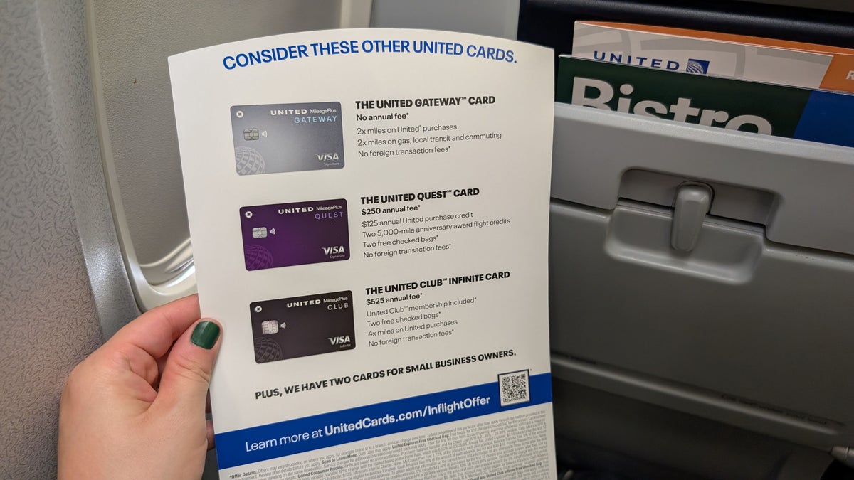 United IAH to MCO United credit card offers