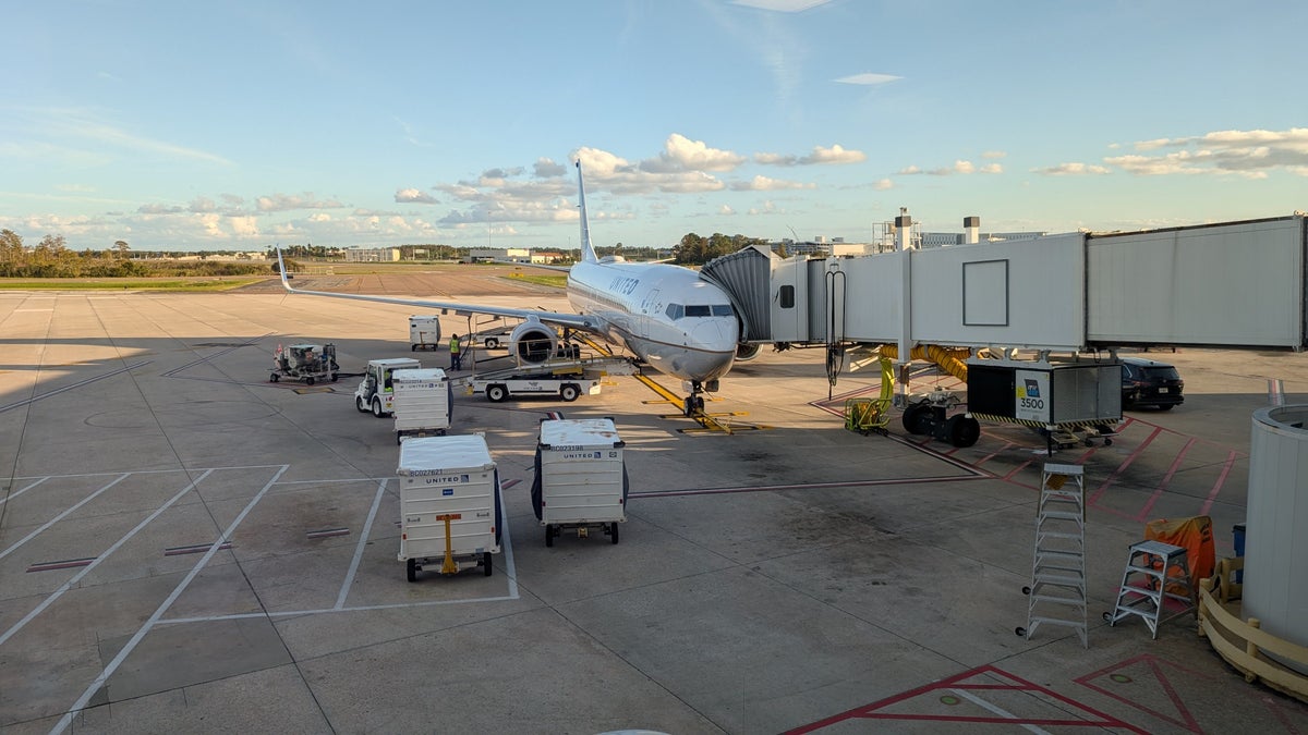 United IAH to MCO arrival in Orlando