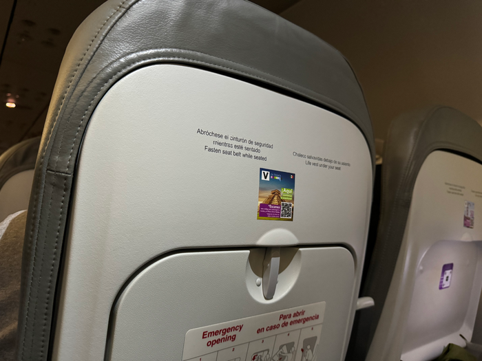 Volaris seat padding Volaris seat padding