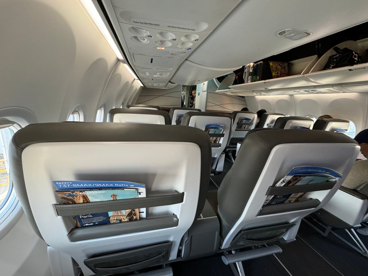 Alaska Airlines first class