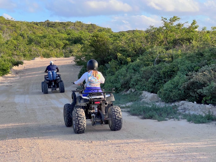ATV ride on South Caicos ATV ride on South Caicos