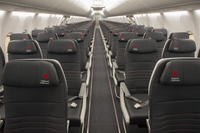 Air Canada B737 Economy Air Canada B737 Economy