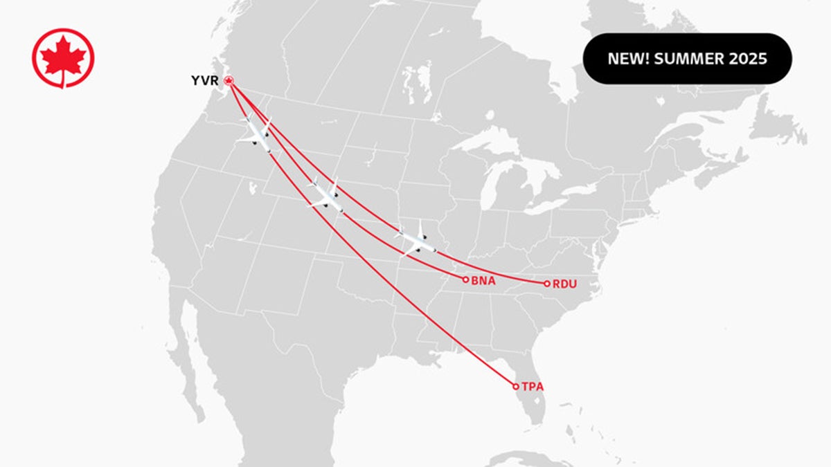 Air Canada Rolls Out Comprehensive Transborder Schedule