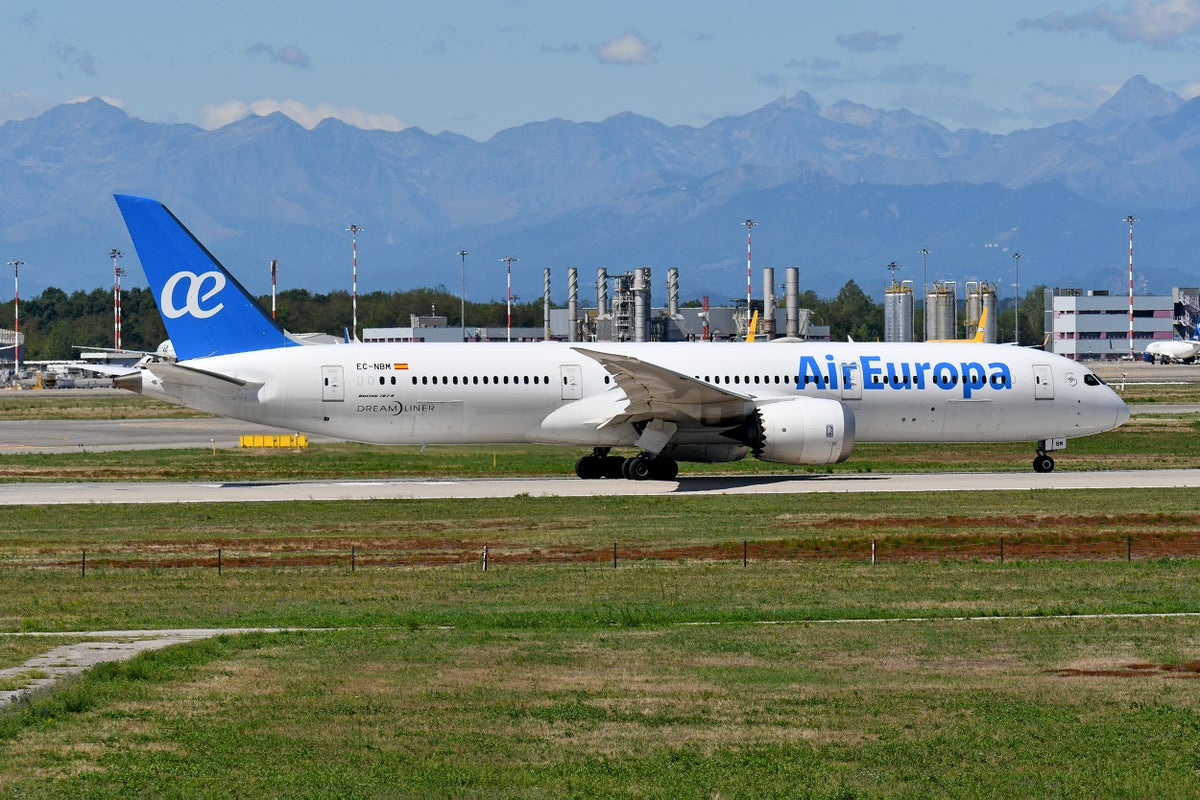 Air Europa 787 9 Milan MXP