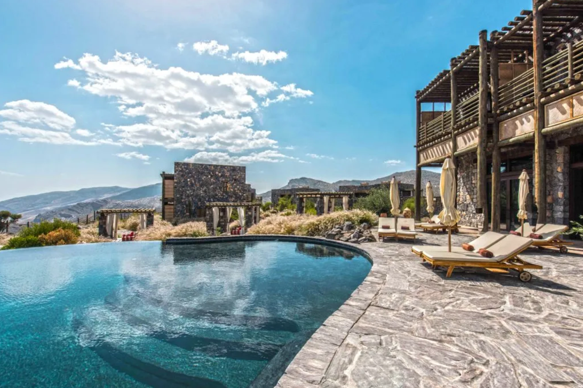 Alila Jabal Akhdar pool