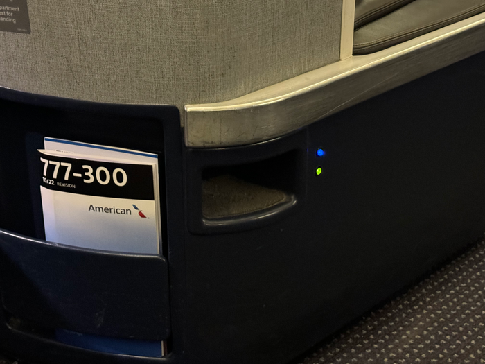 American Airlines B777 30 Business step in molding American Airlines B777 30 Business step in molding