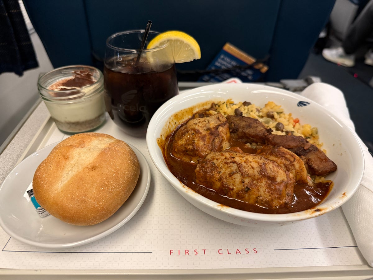 Amtrak Acela First Class Chicken