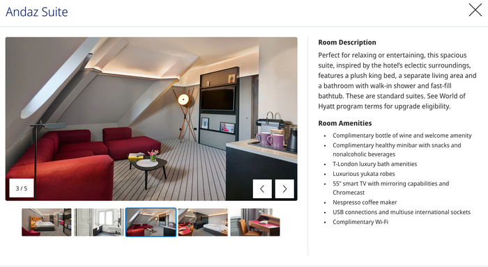 Andaz London Suite 1 Andaz Suite at Andaz London