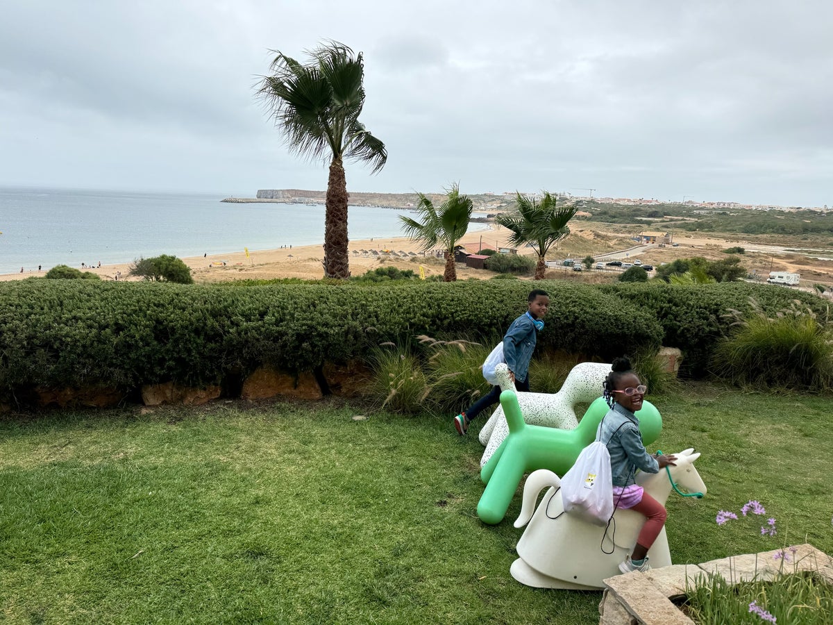 Ashley Onadeles kids at Martinhal Sagres Family Beach Resort