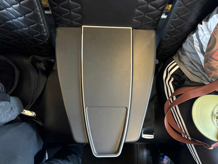 Avianca A320 premium seats arm rest