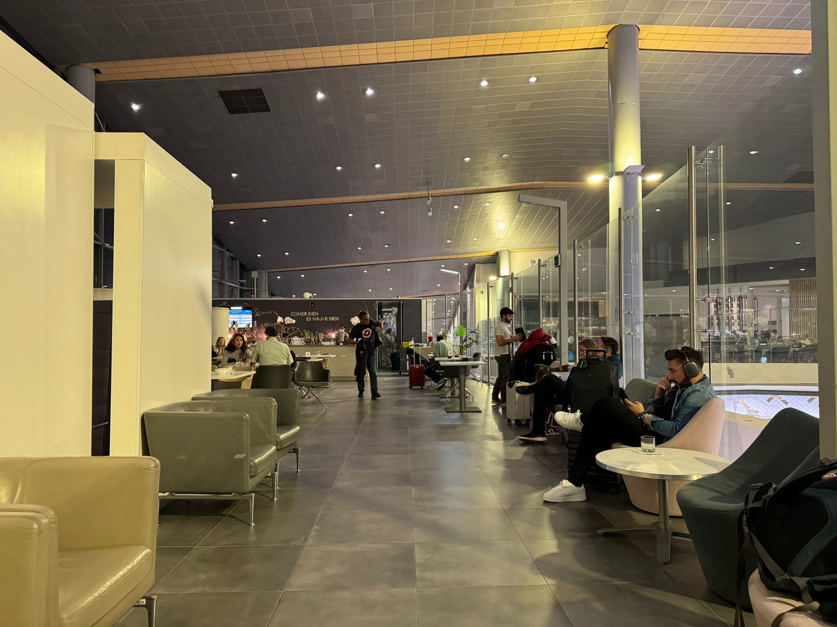 Avianca Diamond lounge at BOG seating