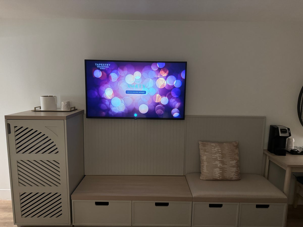 Beal House Fort Walton Beachfront, Tapestry Collection by Hilton Guest Room Television.