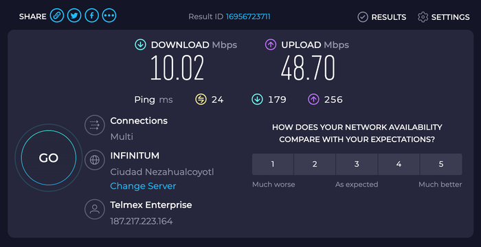 City Centro by Marriott Oaxaca internet speed test City Centro by Marriott Oaxaca internet speed test