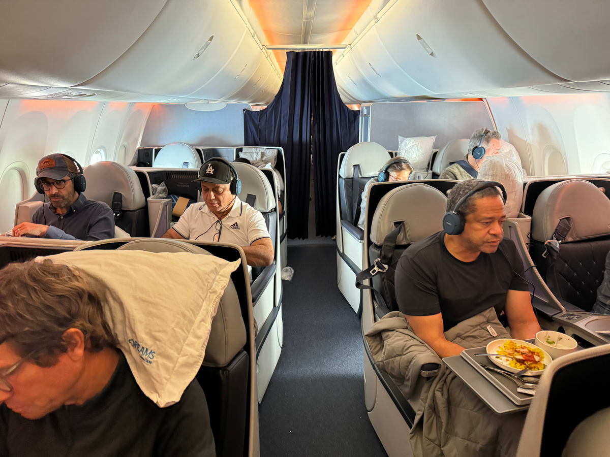 Copa Airline B737 MAX business class cabin