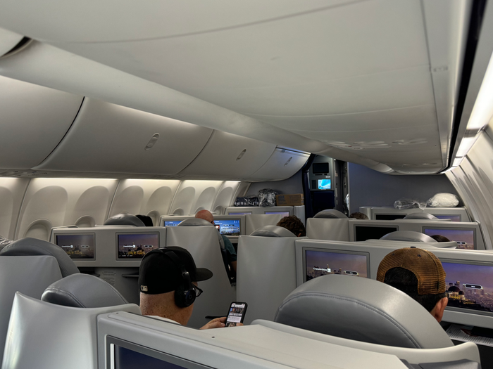 Copa Airlines B737 MAX view from seat Copa Airlines B737 MAX view from seat