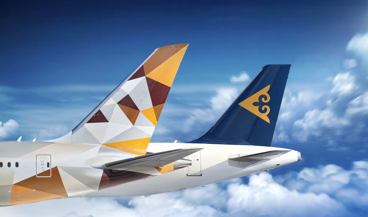 New Etihad and Air Astana Codeshare Means Seamless Travel to Central Asia