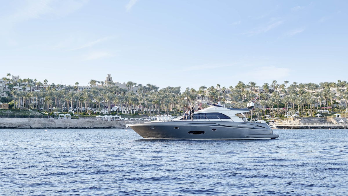 Yacht in the Red Sea Four Seasons Sharm El Sheik