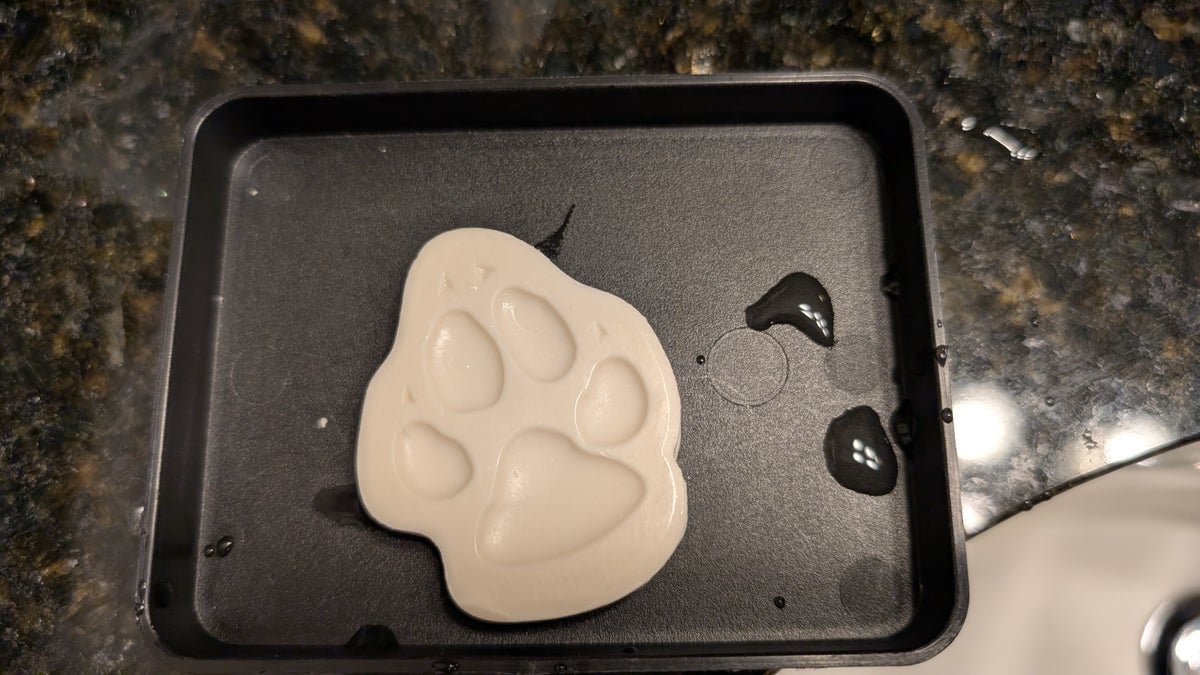 Great Wolf Lodge Webster guestroom paw soap