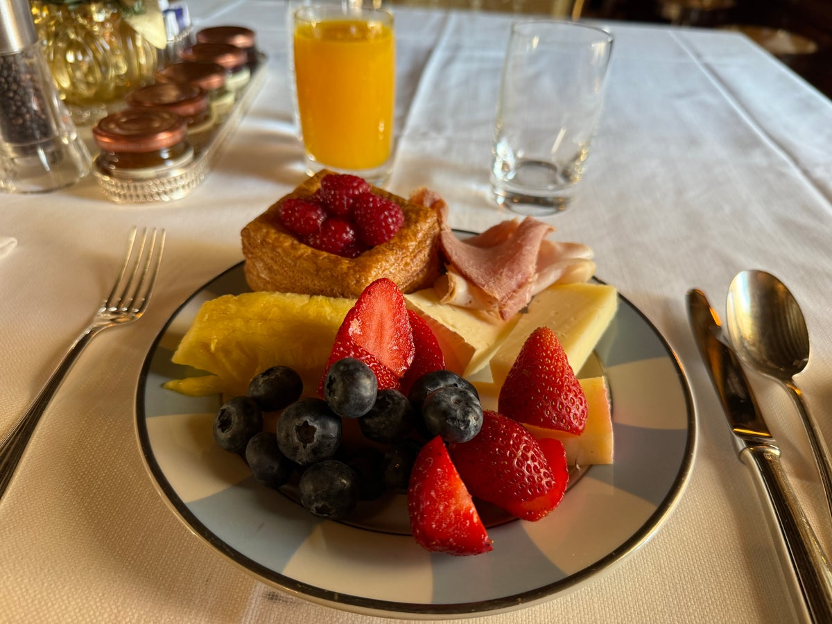 Gritti Palace Breakfast Fruit