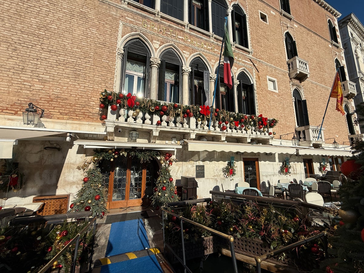 Gritti Palace Outside By Dock