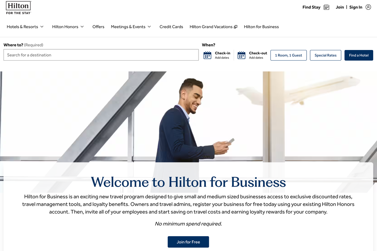 Hilton for Business