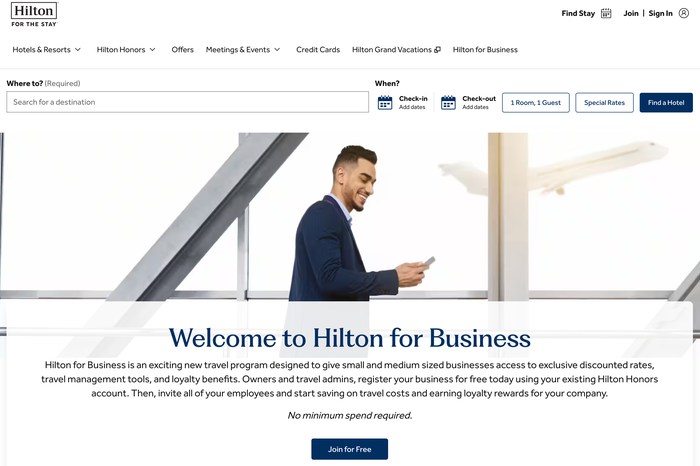 Hilton for Business Hilton for Business