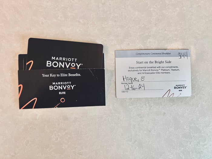 Hotel EMC2 Autograph Collection breakfast voucher Hotel EMC2 Autograph Collection breakfast voucher