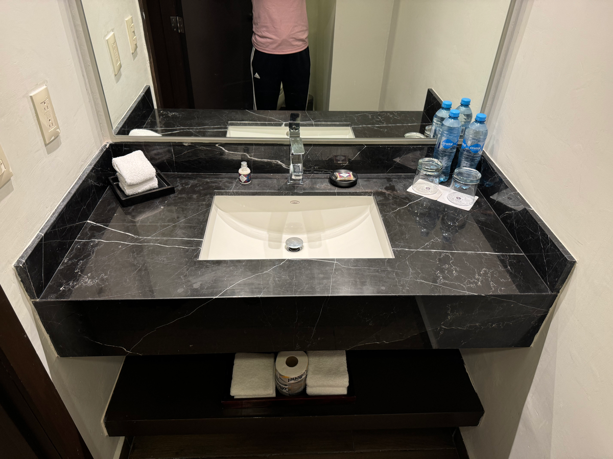 Hyatt Regency Merida half bathroom sink