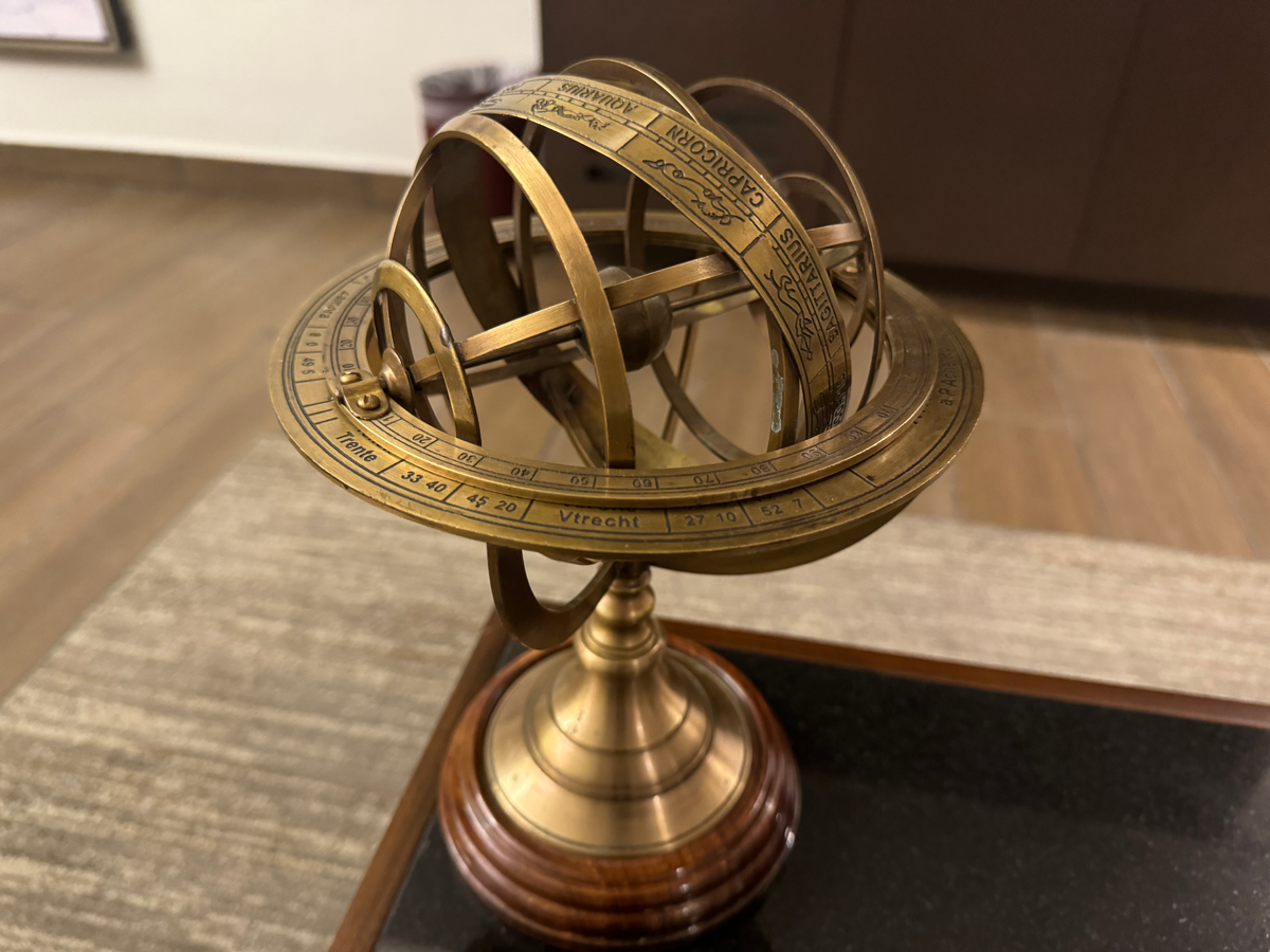 Hyatt Regency Merida living room armillary