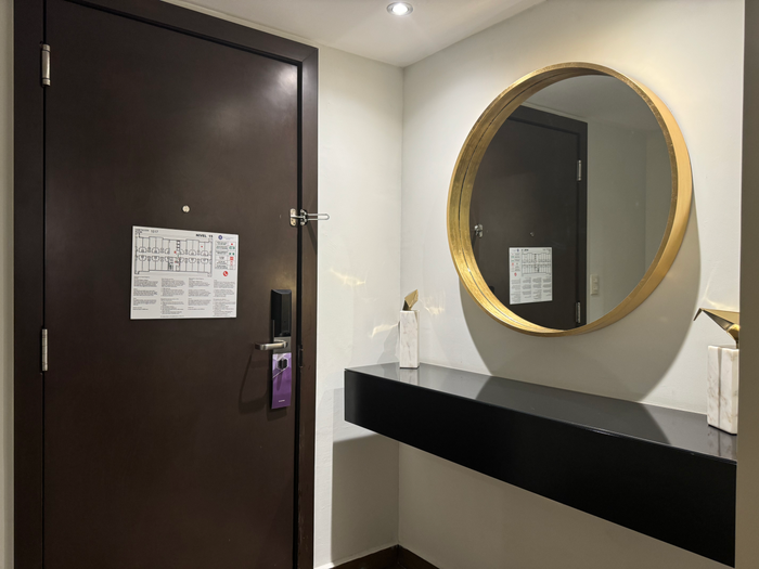 Hyatt Regency Merida room entrance