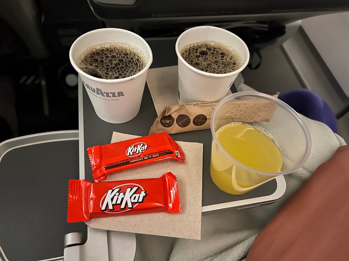 Iberia Airlines Premium Economy Drinks