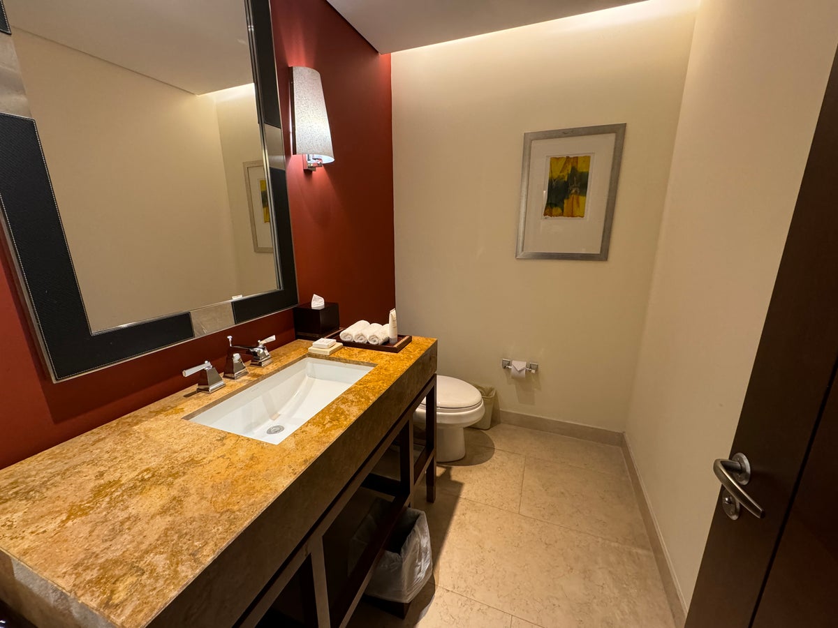 JW Marriott Bogota Jr Suite Half Bathroom 