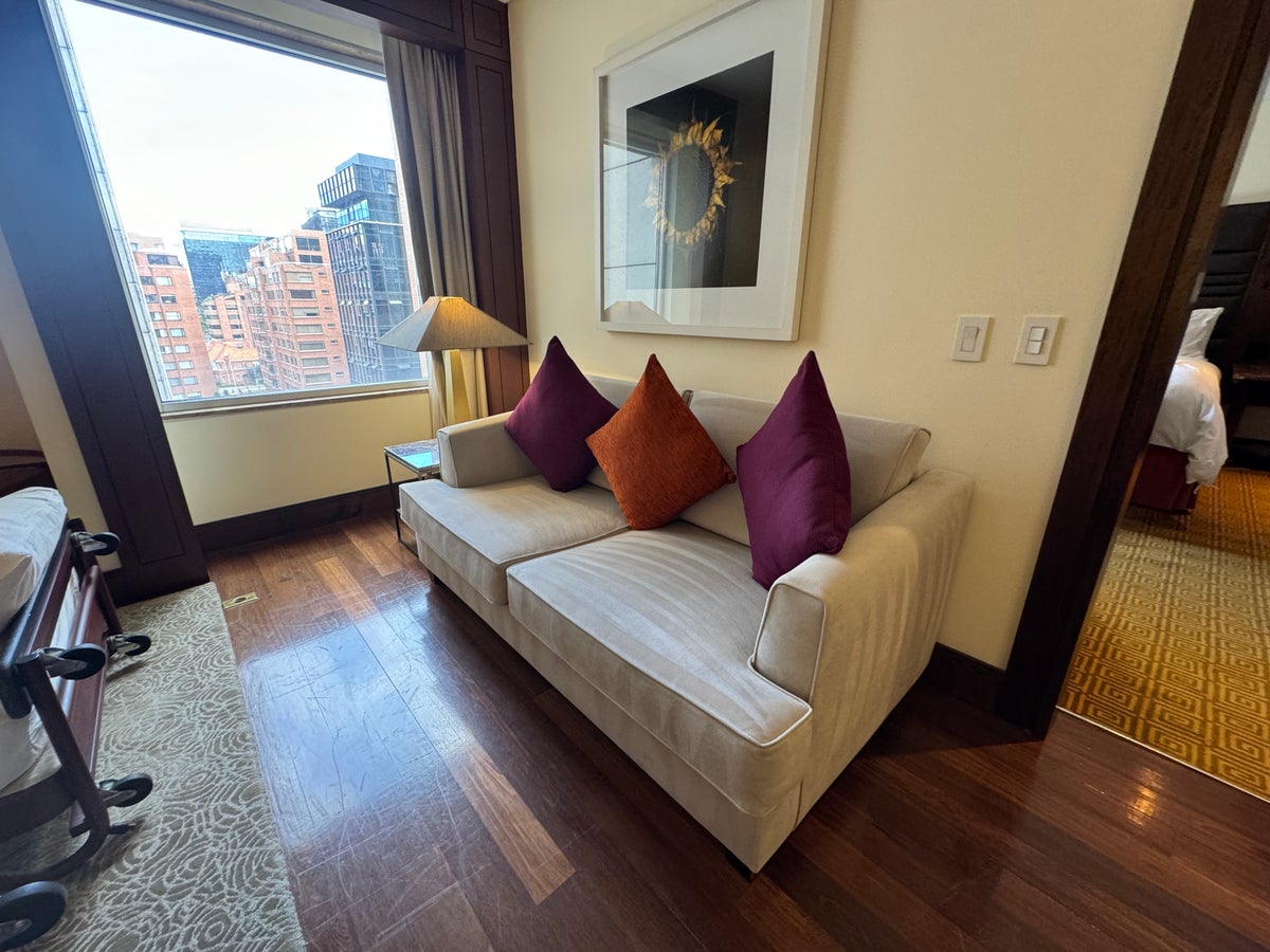 JW Marriott Bogota Jr. Suite Couch 