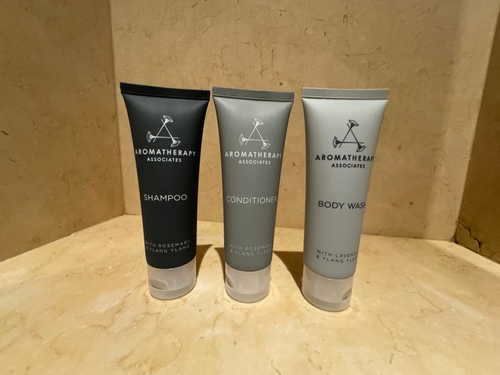 JW Marriott Bogota shower toiletries JW Marriott Bogota shower toiletries