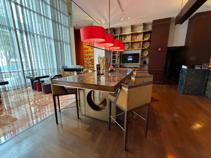 JW Marriott Bogota sushi lounge seating JW Marriott Bogota sushi lounge seating