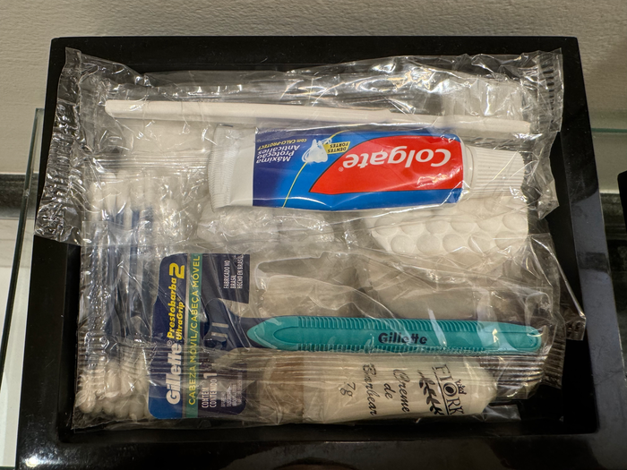 JW Marriott Hotel Rio de Janeiro bathroom toiletries box JW Marriott Hotel Rio de Janeiro bathroom toiletries box