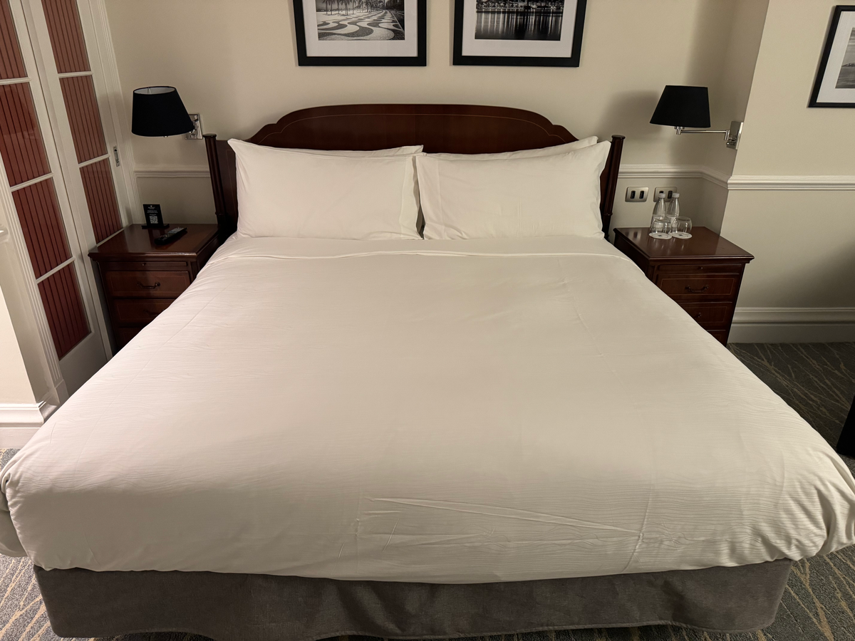 JW Marriott Hotel Rio de Janeiro bedroom bed