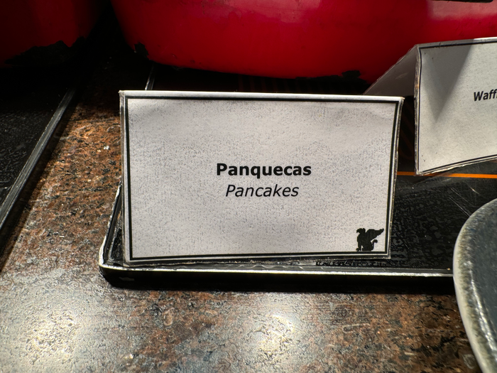 JW Marriott Hotel Rio de Janeiro breakfast no allergen sign JW Marriott Hotel Rio de Janeiro breakfast no allergen sign