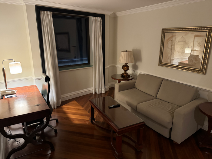 JW Marriott Hotel Rio de Janeiro living room JW Marriott Hotel Rio de Janeiro living room