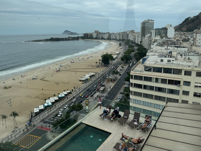 JW Marriott Hotel Rio de Janeiro rooftop right side view JW Marriott Hotel Rio de Janeiro rooftop right side view